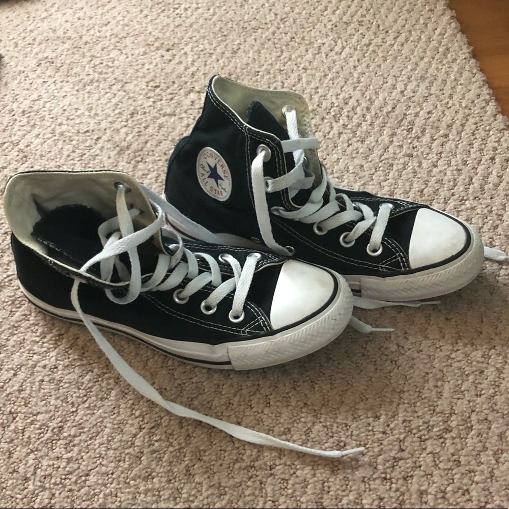 Black High Top Converse
